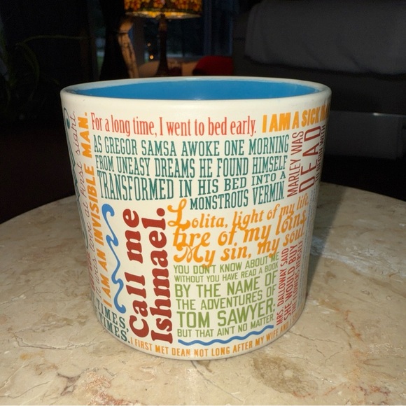 Great Literary Openings Mug By The Unemployed Philosophers Guild, Ceramic 12 Oz - Picture 5 of 9